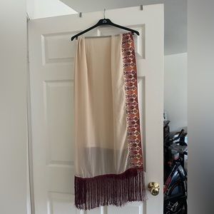 Palestinian sheel/mandeela/scarf/hijab - perfect to wear with a thobe or dress